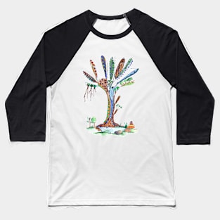 Tree of Life 5 Baseball T-Shirt